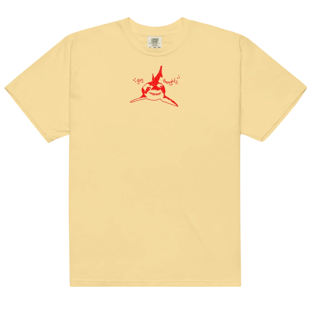'Gay Thoughts' Shark Tee