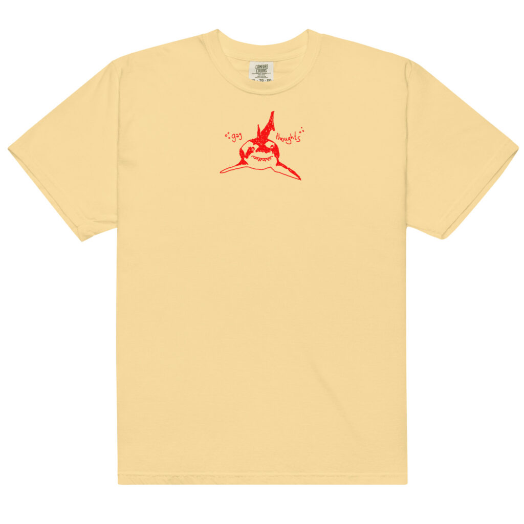 ‘Gay Thoughts’ Shark Tee