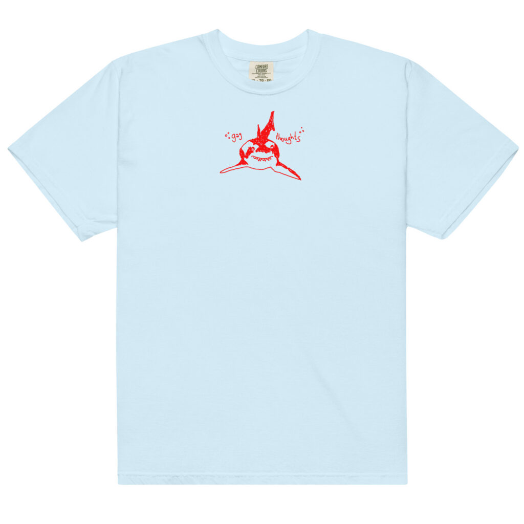 ‘Gay Thoughts’ Shark Tee
