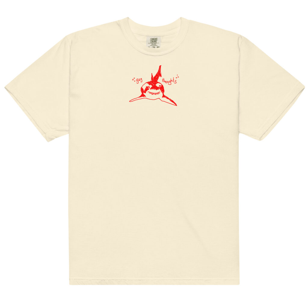‘Gay Thoughts’ Shark Tee