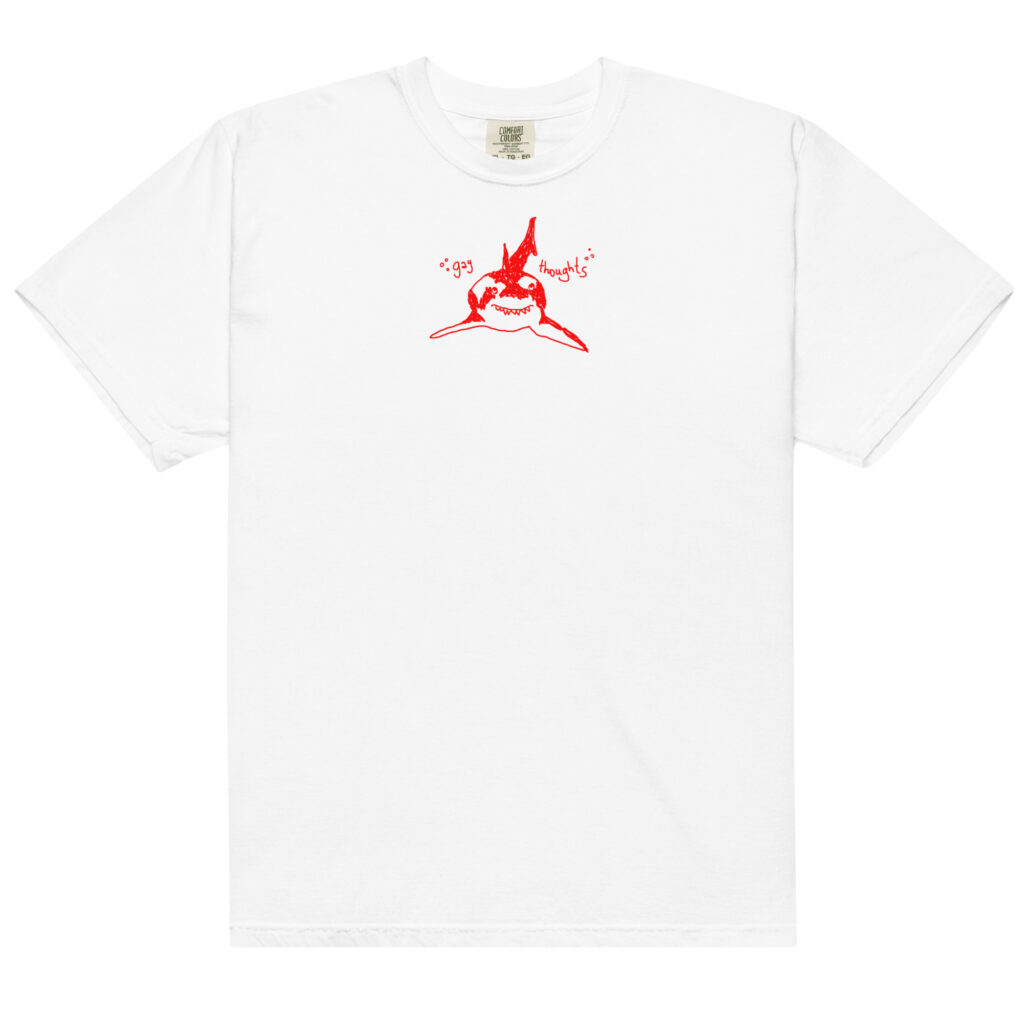 ‘Gay Thoughts’ Shark Tee