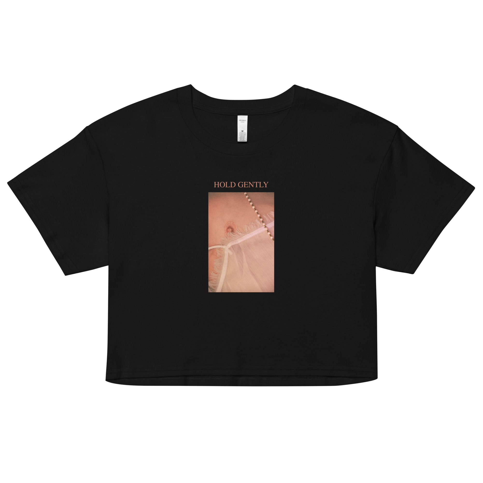 ‘Hold Gently’ Crop Top