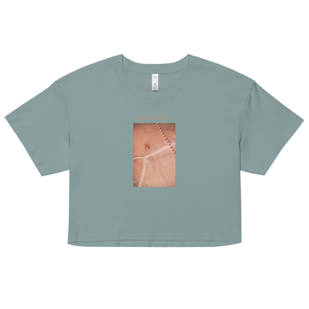 ‘Hold Gently’ Crop Top